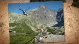 Vrtulnik Mi8 / TECHMONT Helicopter / Vystavba zasnezovacieho systemu v Tatranskej Lomnici 2010