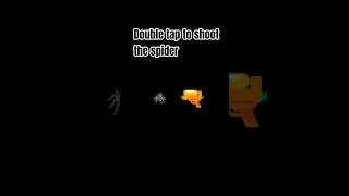 || double tap to shoot the spider || #viral #video #trending #short🔫🕷️