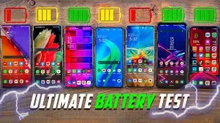 OnePlus 9 vs 9 Pro vs S21 Ultra vs iPhone 12 Pro Max vs Find X3 Pro - BATTERY Drain Test!