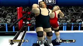 WCW vs nWo:World Tour(N64)-Scott Norton League Challenge Mode