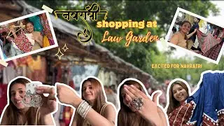 Navratri Shopping at law garden | Navratri Shopping Haul 2025 | Outfit & jewellery 