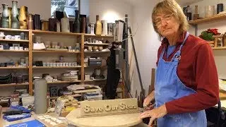 Ian Marsh Ceramics - Slabware Technique for Wall Plaques