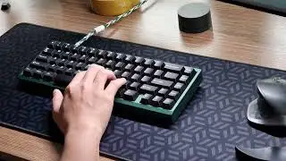 Enter67 keyboard w Cherry Hyperglide black | typing sound