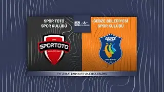 SPOR TOTO - GEBZE BLD. SMS Grup Efeler Ligi