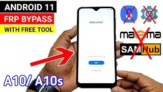 Samsung A10/A10s ANDROID 11 FRP BYPASS 2021 | 100% FREE WORKING