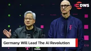 Nvidia и Deutsche Telekom анонсируют огромное облако ИИ в Германии | Грандиозное открытие Йенсена...
