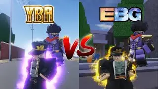 Star Platinum Ability Comparison: [YBA] VS [EBG]