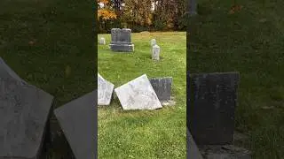 Blood Cemetery &mdash; one of New Hampshire's most haunted cemeteries 🪦 #haunted #hauntedcemetery