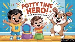 Potty Time Hero 🚽 | Fun Potty Training Song for Toddlers & Preschool Kids
