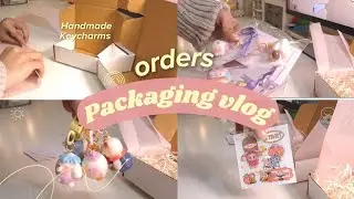 🎀 Packing orders with love | Small business packaging vlog ✨ @marsheecaf&egrave; 