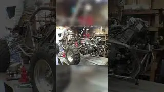 Замена двигателя Mini Baja Bug, часть 3 #автомобиль #запчастидляминибайка #гонки #минимотоцикл #д...
