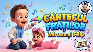 👫 Cântecul Fraților | Miruna și Filip | Poveste Animată | Onix Kids Romania