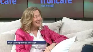Fr&uuml;hcafe bei Hamburg 1 - Erfolge bevorzugt Interview mit der Moderatorin Martina Hautau