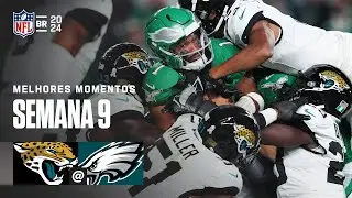 Jacksonville Jaguars vs Philadelphia Eagles | Melhores Momentos - NFL 2024