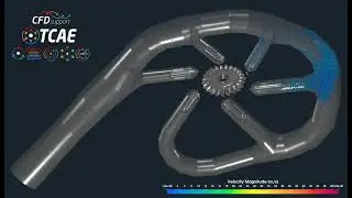 Pelton Distributor CFD Simulation with TCAE 💦⚙️ | Hydropower Optimization