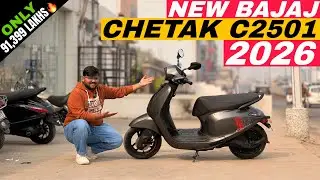 2026 New Bajaj Chetak C2501 Detailed Review
