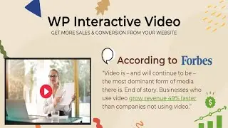 WP interactive video WordPress plugin walkthrough