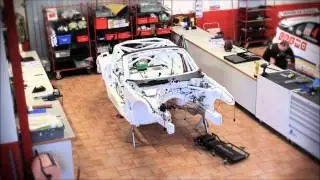 Racecar build in Time Lapse