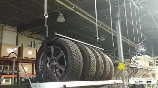 Overhead Tire Storage Racks
