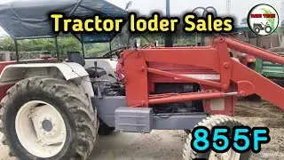 Swaraj  855FE front loader sales | டிராக்டர் விற்பனை | Agri Tech Tamil