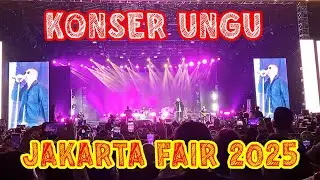 KONSER BAND UNGU DI JAKARTA FAIR 2025 #dailyvlog #jakartafair #like #subscribe #unguband