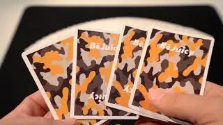 Sunset Camo Playing Cards