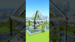 Безумная пирамида для выживания в Minecraft