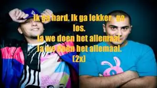 Partysquad - Ik ga hard Lyrics