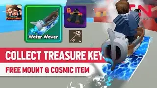 How to Collect Treasure Keys in Anime Champions Simulator - Treasure Island Quest