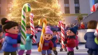 Candy Canes at Rockefeller Center ❤️ #Christmas #ForKids #music #songs #Santa #NYC #newyork