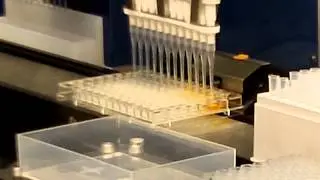 LabLinx  microplate stacker and automated pipettor Serial Dilution