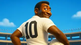 Pel&eacute;, The King Of Football | AI Animation