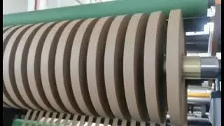 Kraft Paper Cup Bottom Roll Slitting Rewinding Machine