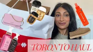 TORONTO CANADA SHOPPING HAUL  | WHAT’S IN MY BAG | VLOG | JAINA
