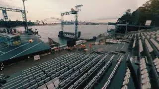 West Side Story on Sydney Harbour | Construction time lapse