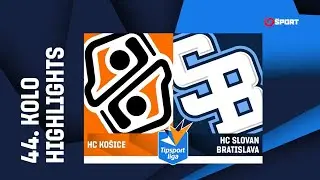 44. kolo: HC Košice - HC Slovan Bratislava 3:1 (0:1, 2:0, 1:0)