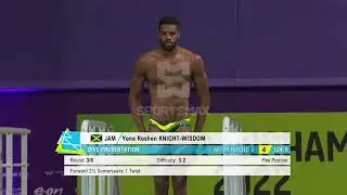 CWG: Yona Knight-Wisdom (JAM) | Men&rsquo;s Diving | SportsMax TV