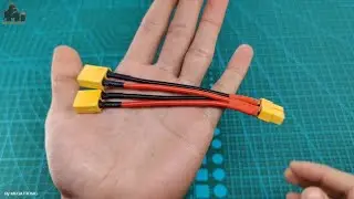 XT60PC1-J30 | Y XT60 Parallel Battery Connector Cable Extension