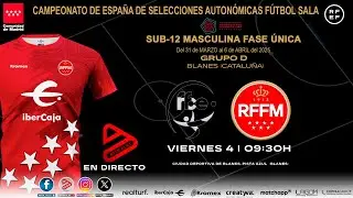 Ceuta - Comunidad de Madrid | Grupo D 2ªJ | Campeonato de España Fútbol Sala Sub-12 Masculina