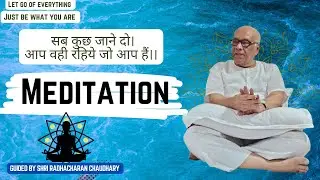 25 minutes meditation guided by Shri radhacharan Chaudhary