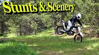 KTM 450 Six Days Vlog Ep 74 | Dual Sport Stunts & Scenery