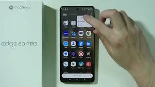 Motorola Edge 60 Pro: How to Create Folder in App Drawer