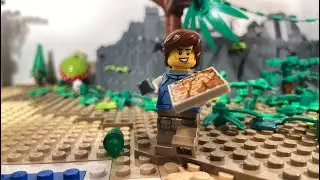 Lego Stop Motion-Stranded On Island Part 1