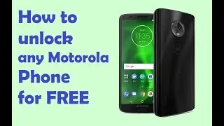 Unlock Motorola T-Mobile phone for free