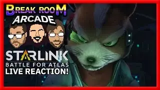 STAR FOX in Starlink: Battle for Atlas LIVE REACTION! | Break Room Arcade