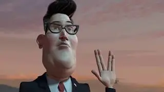 The President plays Darkest Desires by Dawko (Monsters Vs. Aliens FNAF Meme)