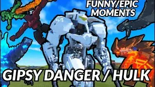 Gipsy Danger & Hulk   Funny/Epic Moments [Plane Crazy] ft.@crowscurge​@cabinc. @Nickzilla1954