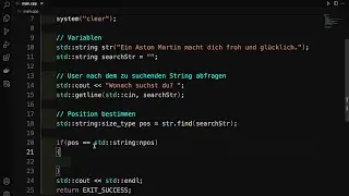 C++ | Effektive Stringsuche in einem Text