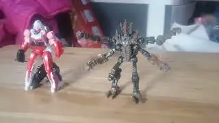 Transformers Studio Series Rise of The Beast Arcee & Terrorcon Freezer Action Figure Review.