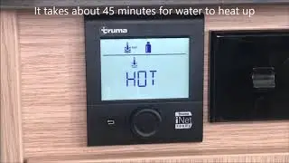 Instruction video: digital hotwater display Truma heater